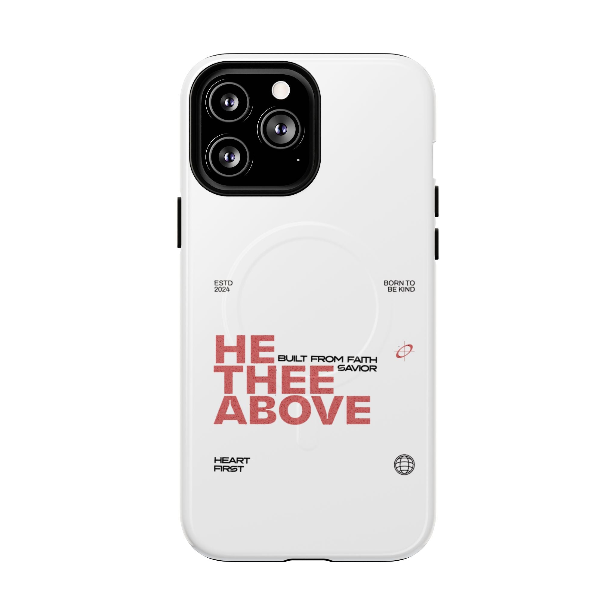 He Thee Above — Keep Your Eyes Up Phone Case