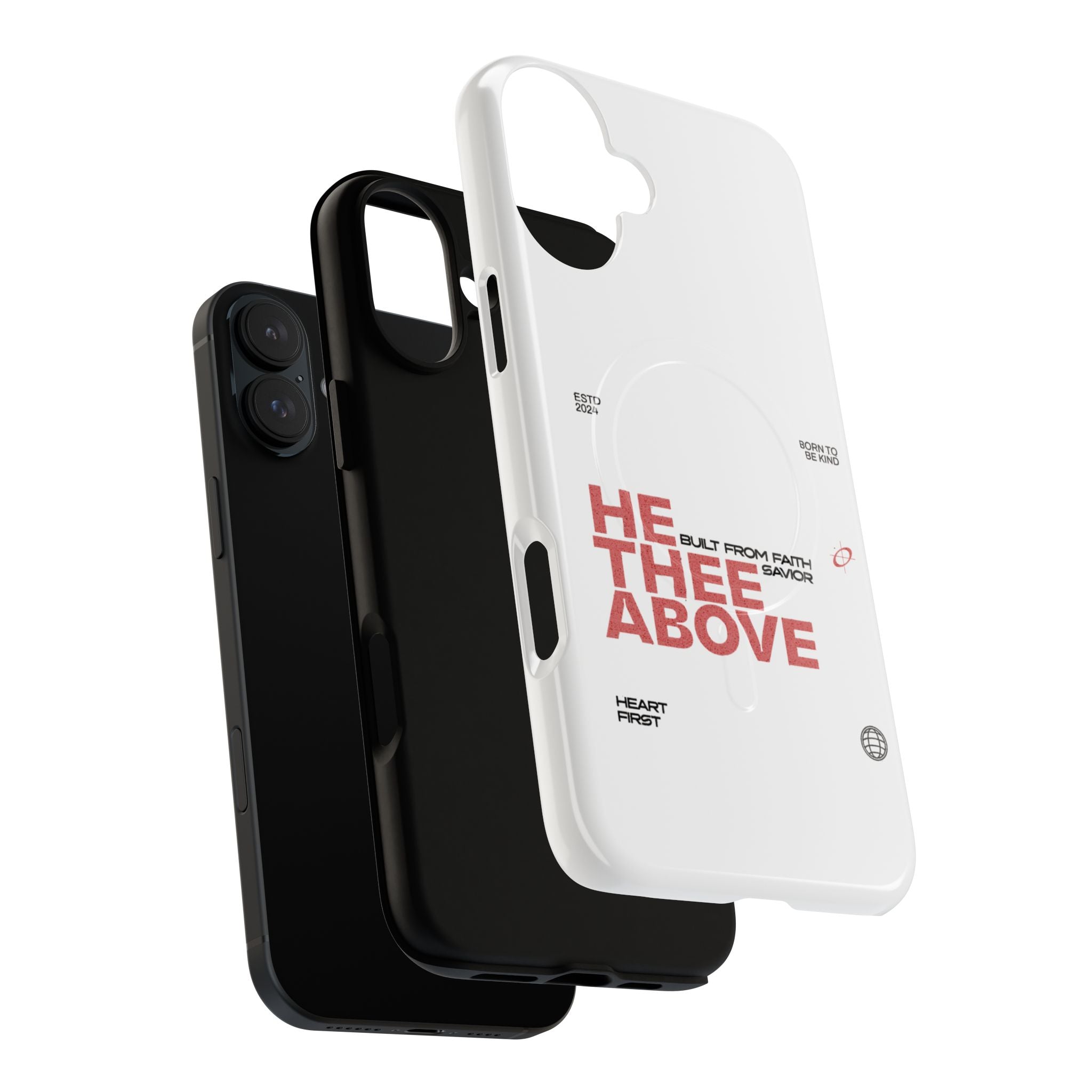 He Thee Above — Keep Your Eyes Up Phone Case