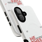 He Thee Above — Keep Your Eyes Up Phone Case