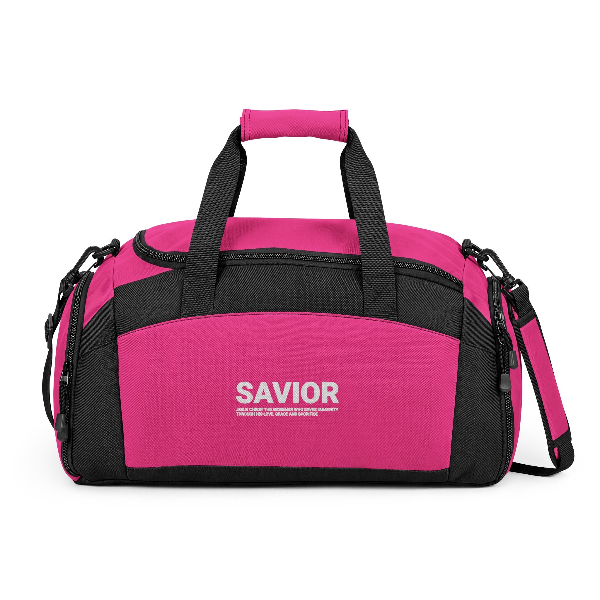 Savior Gym Bag — Durable Weekend & Workout Duffle with Shoulder Strap