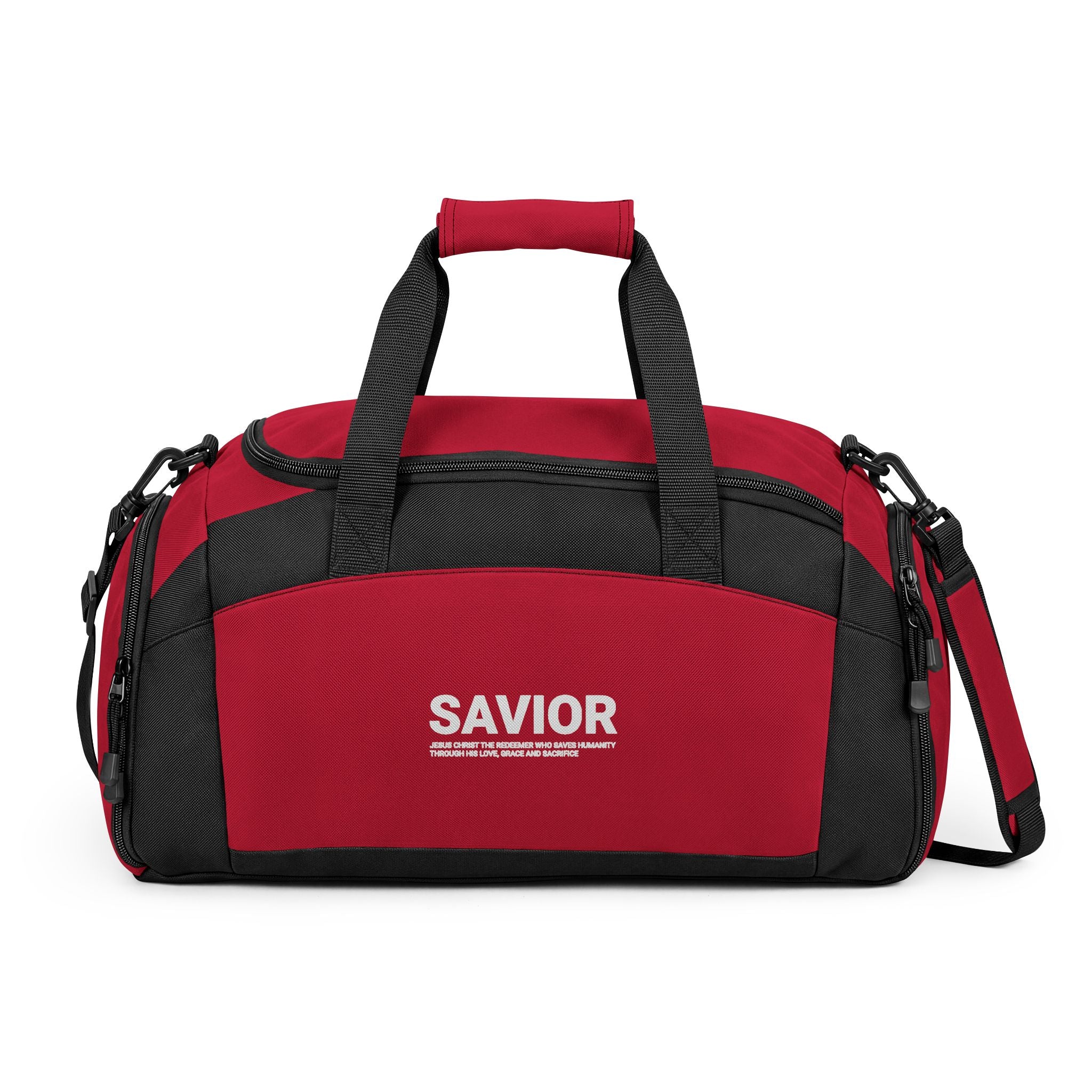 Savior Gym Bag — Durable Weekend & Workout Duffle with Shoulder Strap