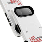 He Thee Above — Keep Your Eyes Up Phone Case