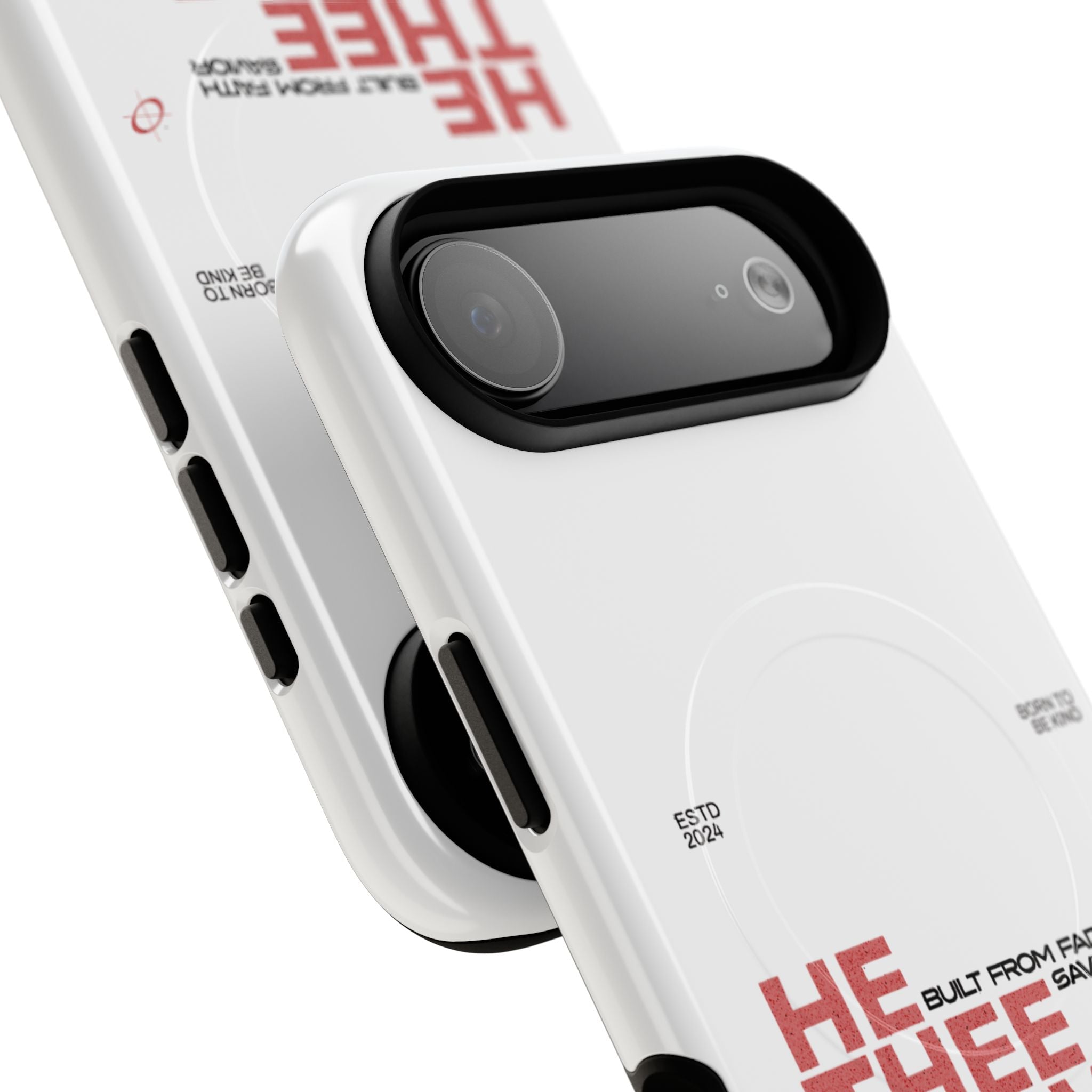 He Thee Above — Keep Your Eyes Up Phone Case
