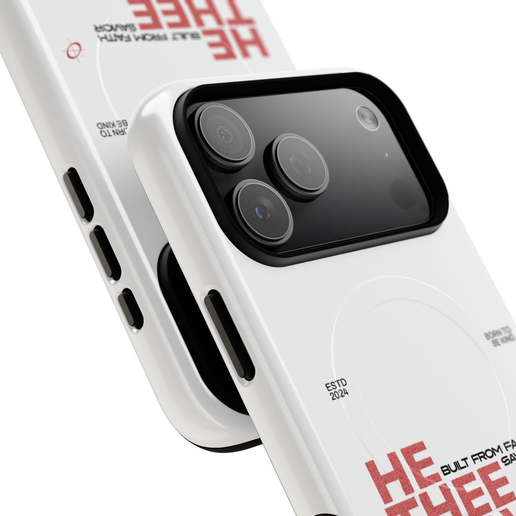 He Thee Above — Keep Your Eyes Up Phone Case