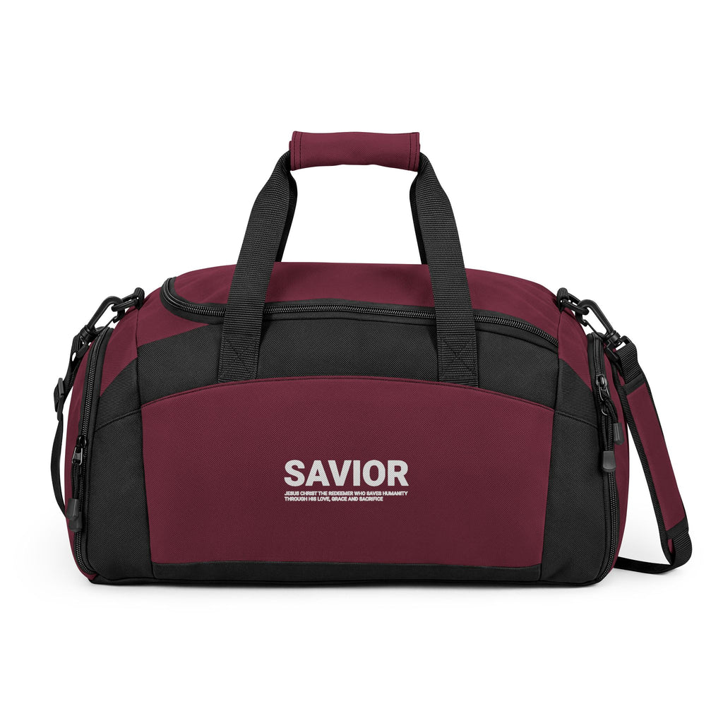 Savior Gym Bag — Durable Weekend & Workout Duffle with Shoulder Strap
