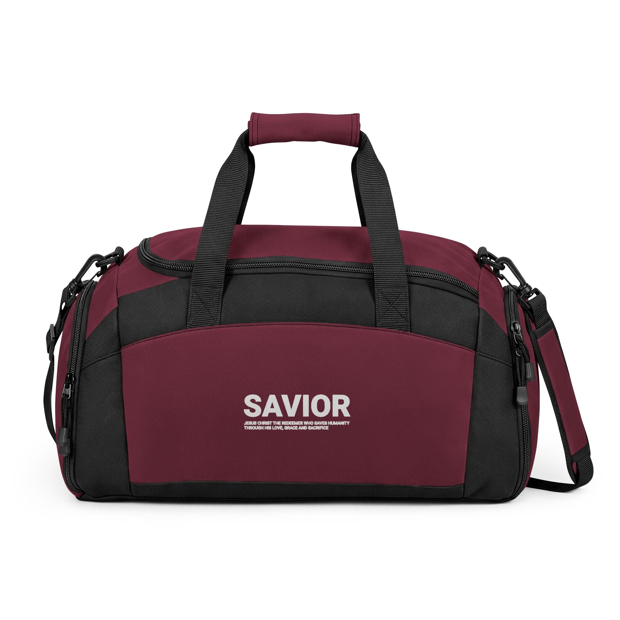 Savior Gym Bag — Durable Weekend & Workout Duffle with Shoulder Strap