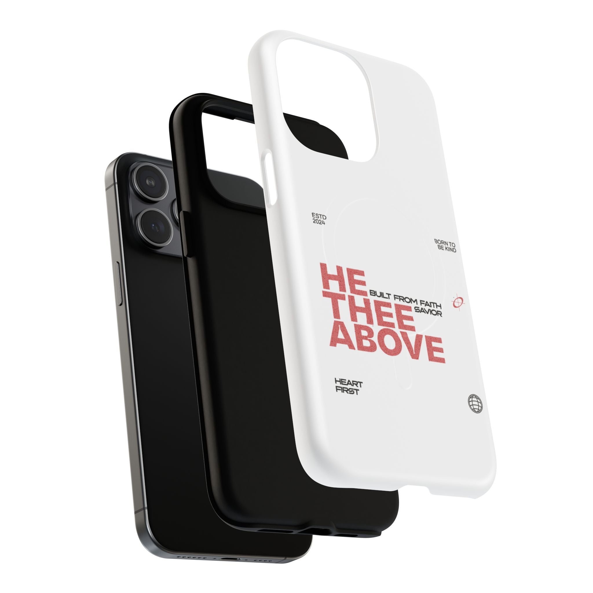 He Thee Above — Keep Your Eyes Up Phone Case