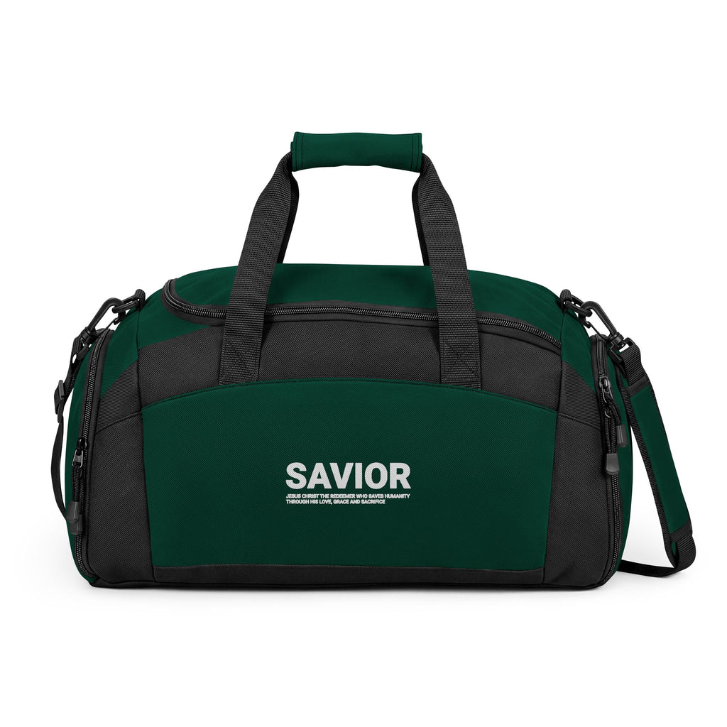 Savior Gym Bag — Durable Weekend & Workout Duffle with Shoulder Strap