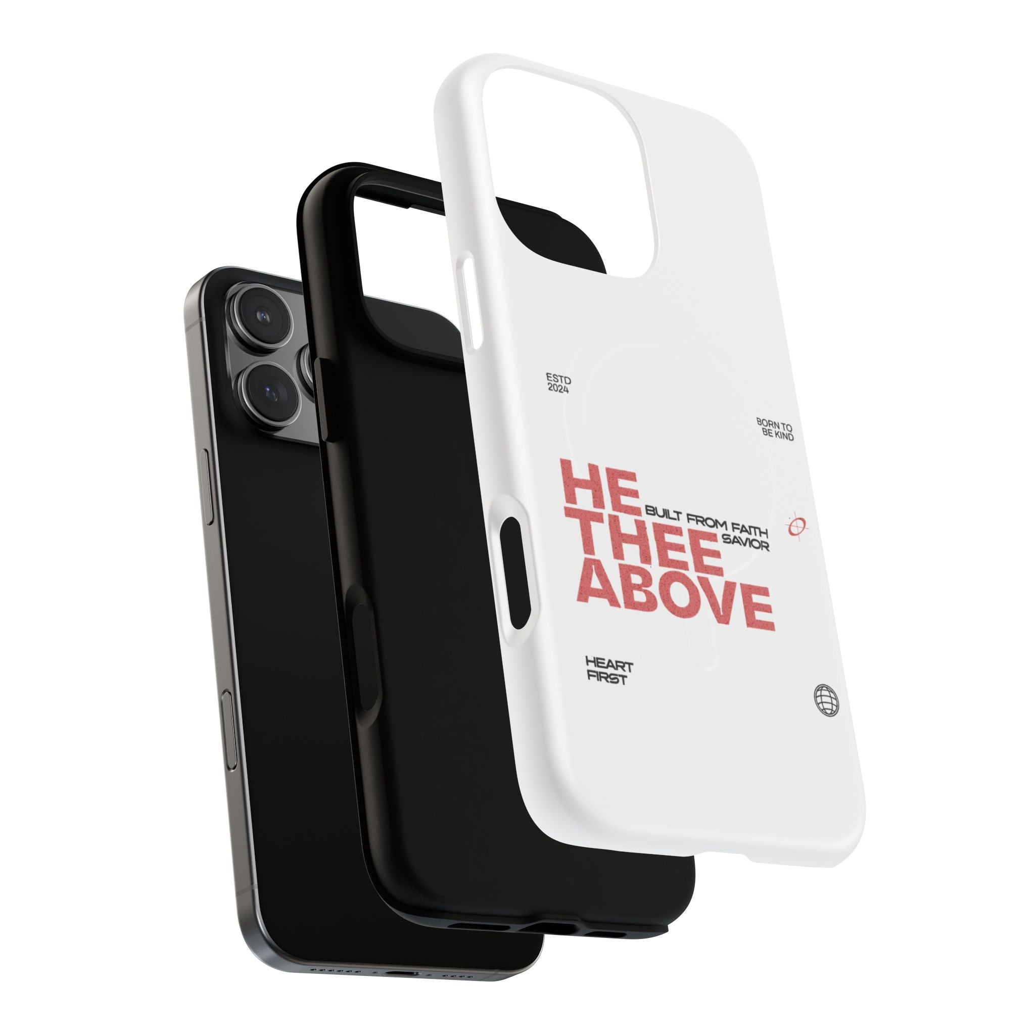 He Thee Above — Keep Your Eyes Up Phone Case