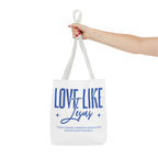Love Like Jesus Tote Bag — Inspirational Christian Faith Tote