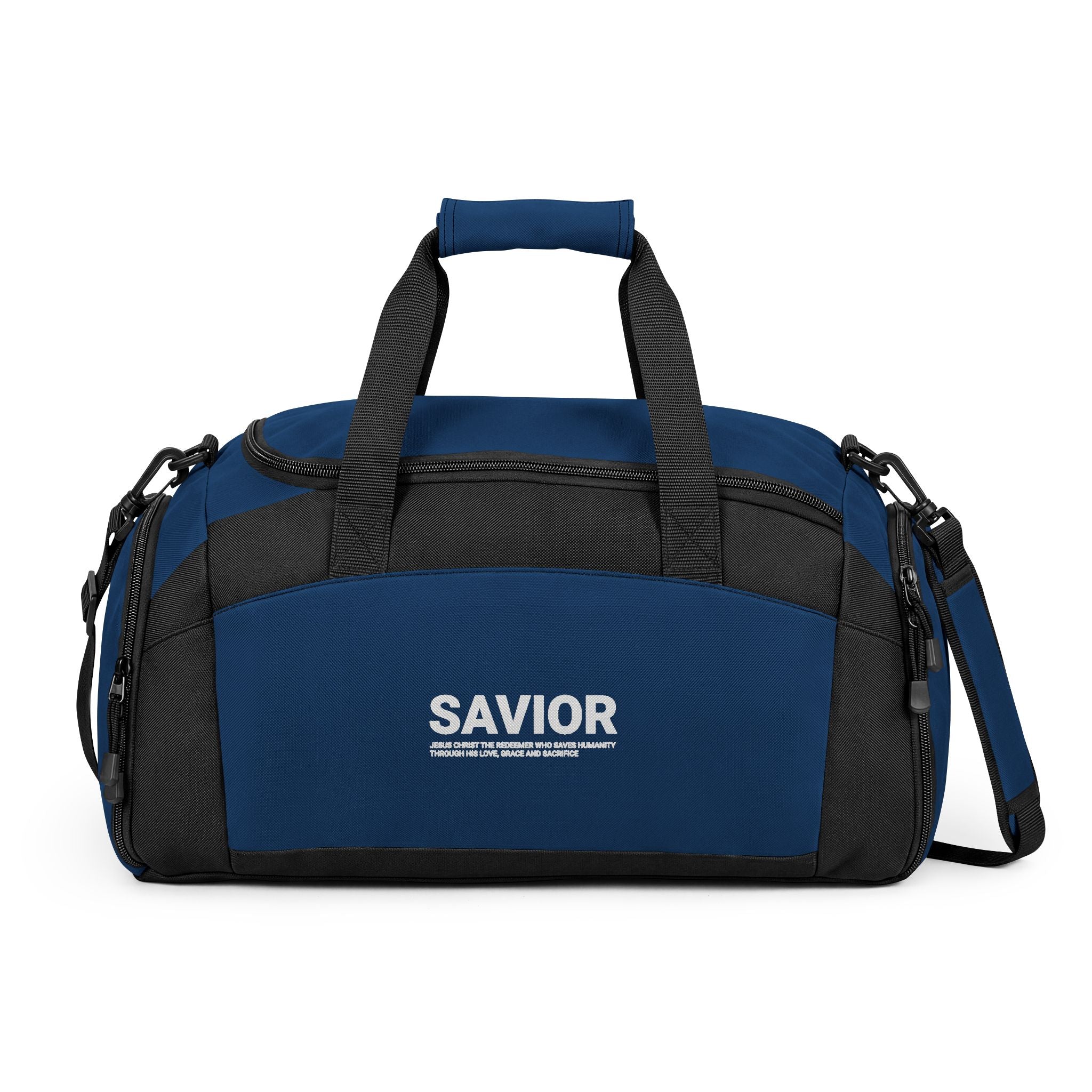 Savior Gym Bag — Durable Weekend & Workout Duffle with Shoulder Strap