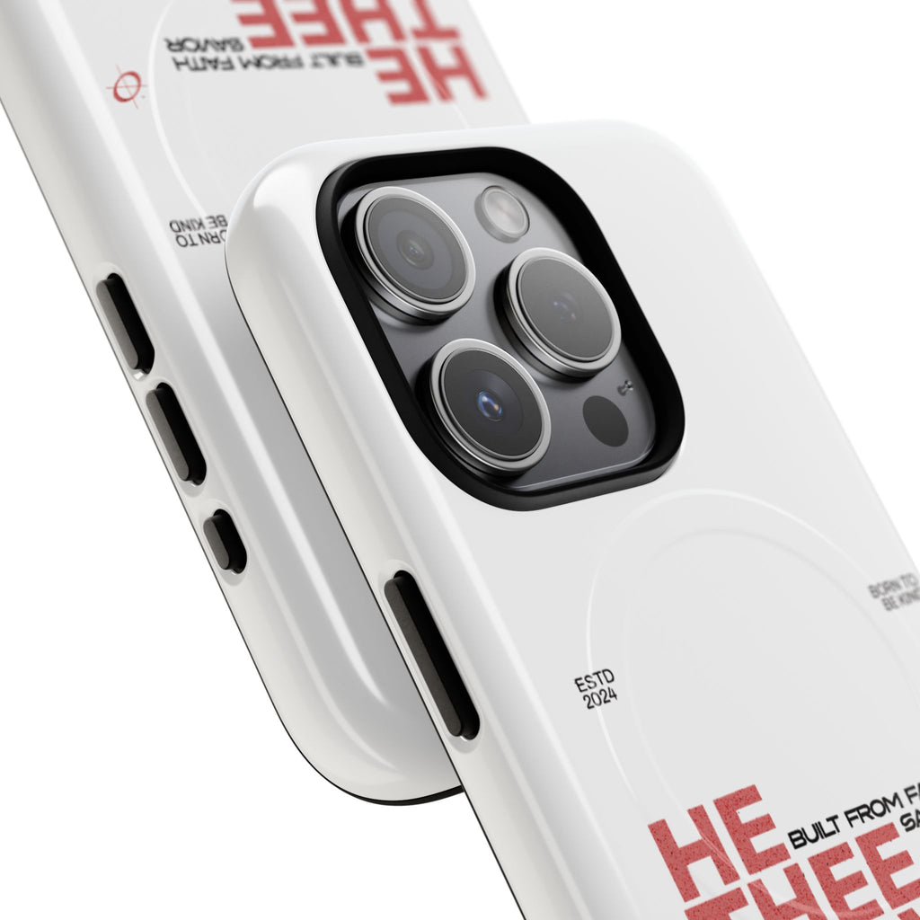 He Thee Above — Keep Your Eyes Up Phone Case
