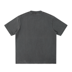 Heavyweight Vintage Washed Frayed T-Shirt