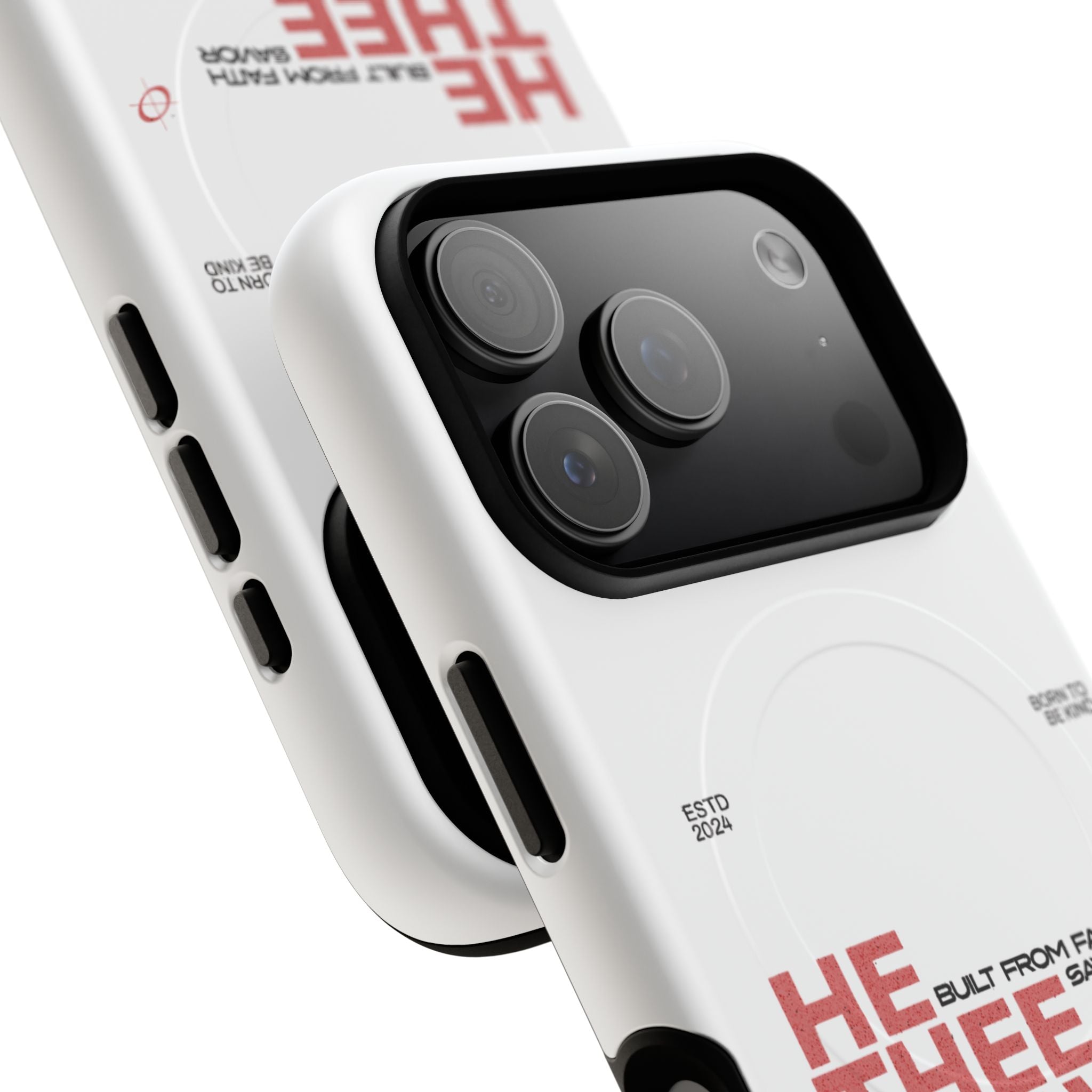 He Thee Above — Keep Your Eyes Up Phone Case