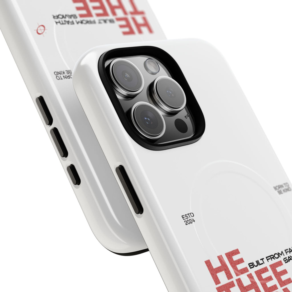 He Thee Above — Keep Your Eyes Up Phone Case