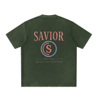 Heavyweight Vintage Washed Frayed T-Shirt