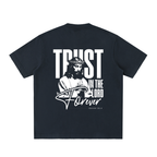 Heavyweight Vintage Washed Frayed T-Shirt