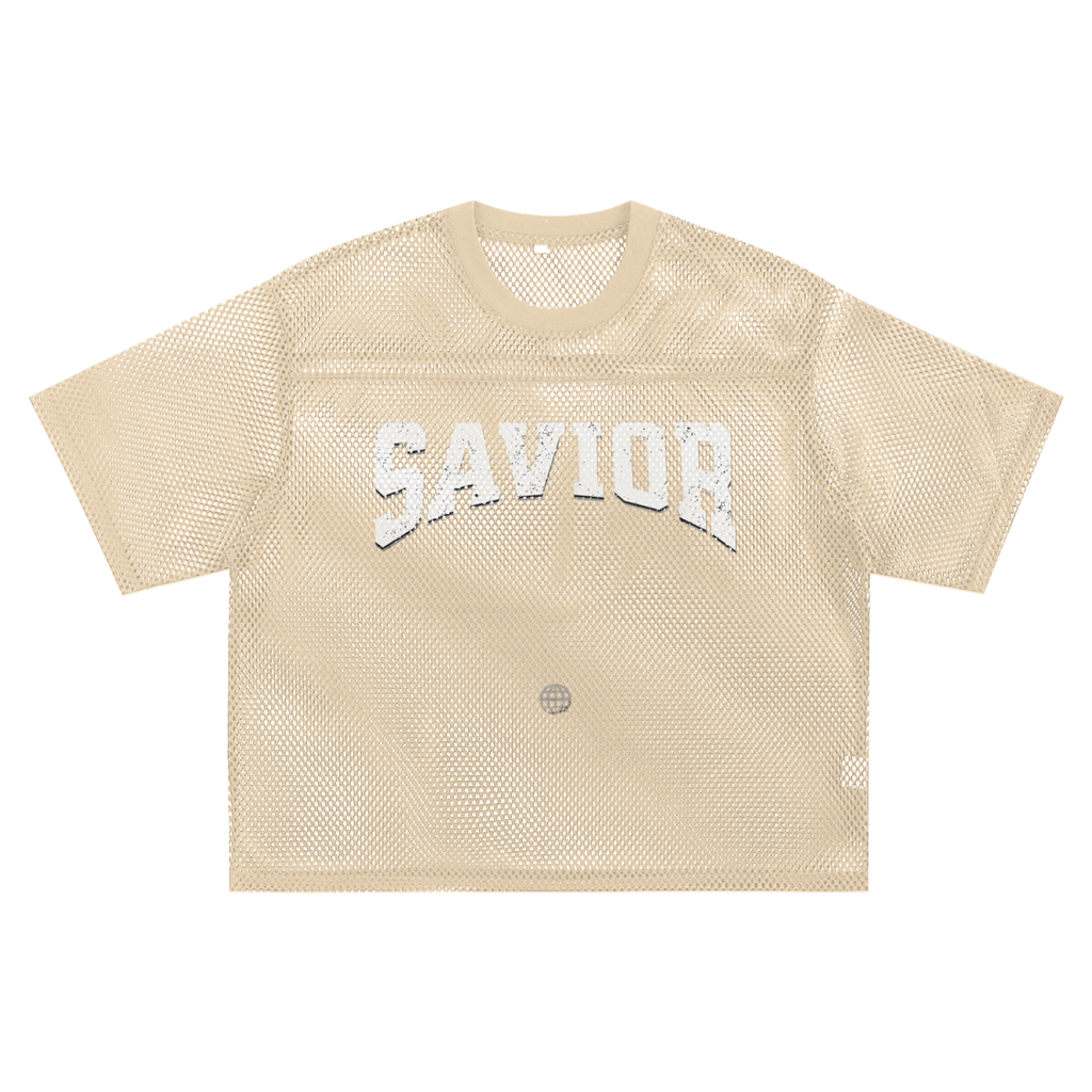 See-through Boxy Net T-Shirt