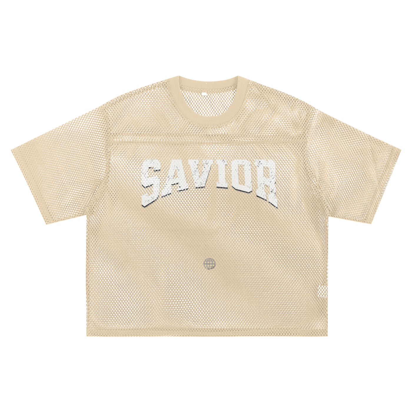See-through Boxy Net T-Shirt