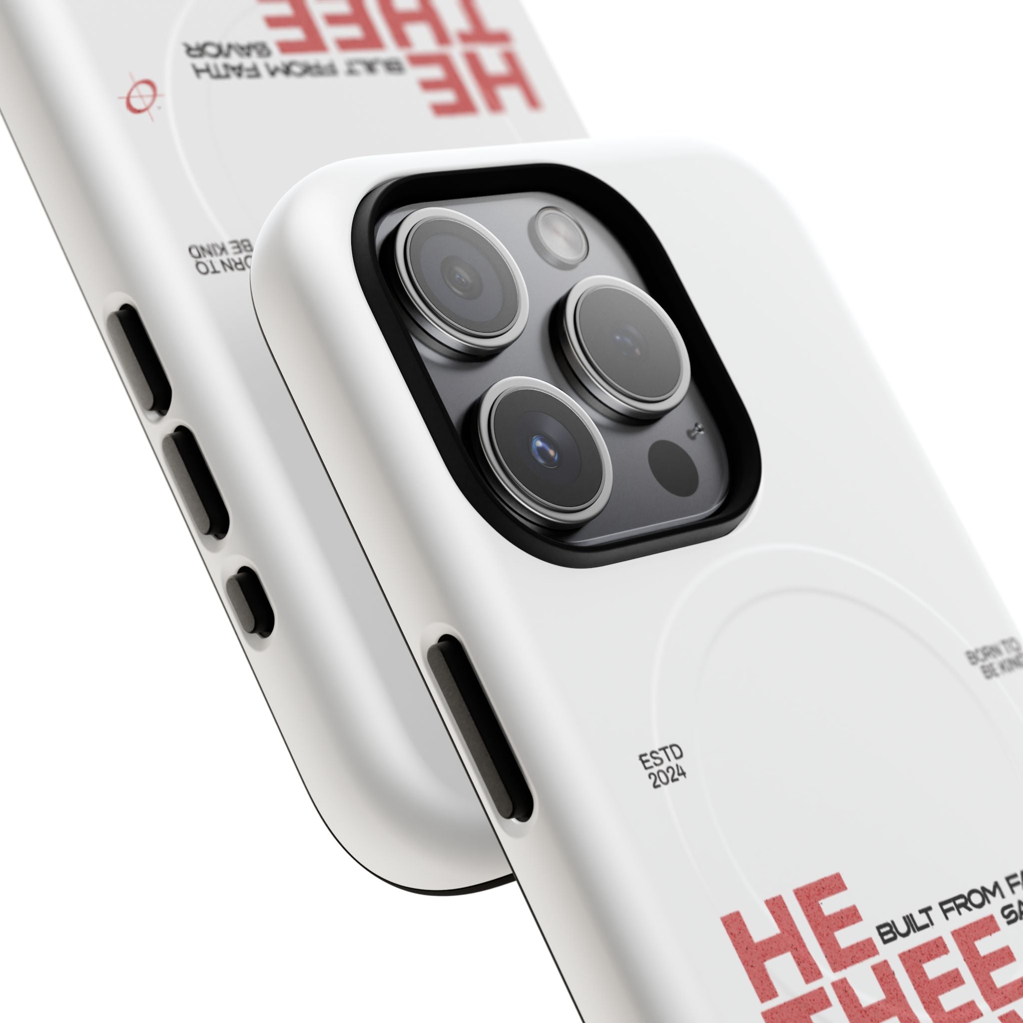 He Thee Above — Keep Your Eyes Up Phone Case