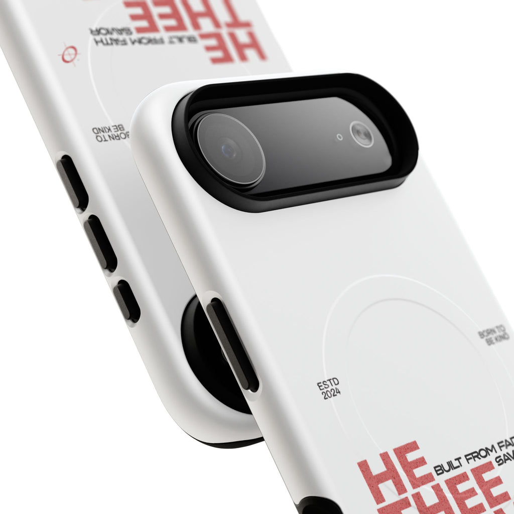 He Thee Above — Keep Your Eyes Up Phone Case