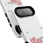 He Thee Above — Keep Your Eyes Up Phone Case