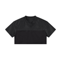 Women’s Cropped Paneled V-Neck Jersey