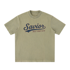 Heavyweight Vintage Washed Frayed T-Shirt