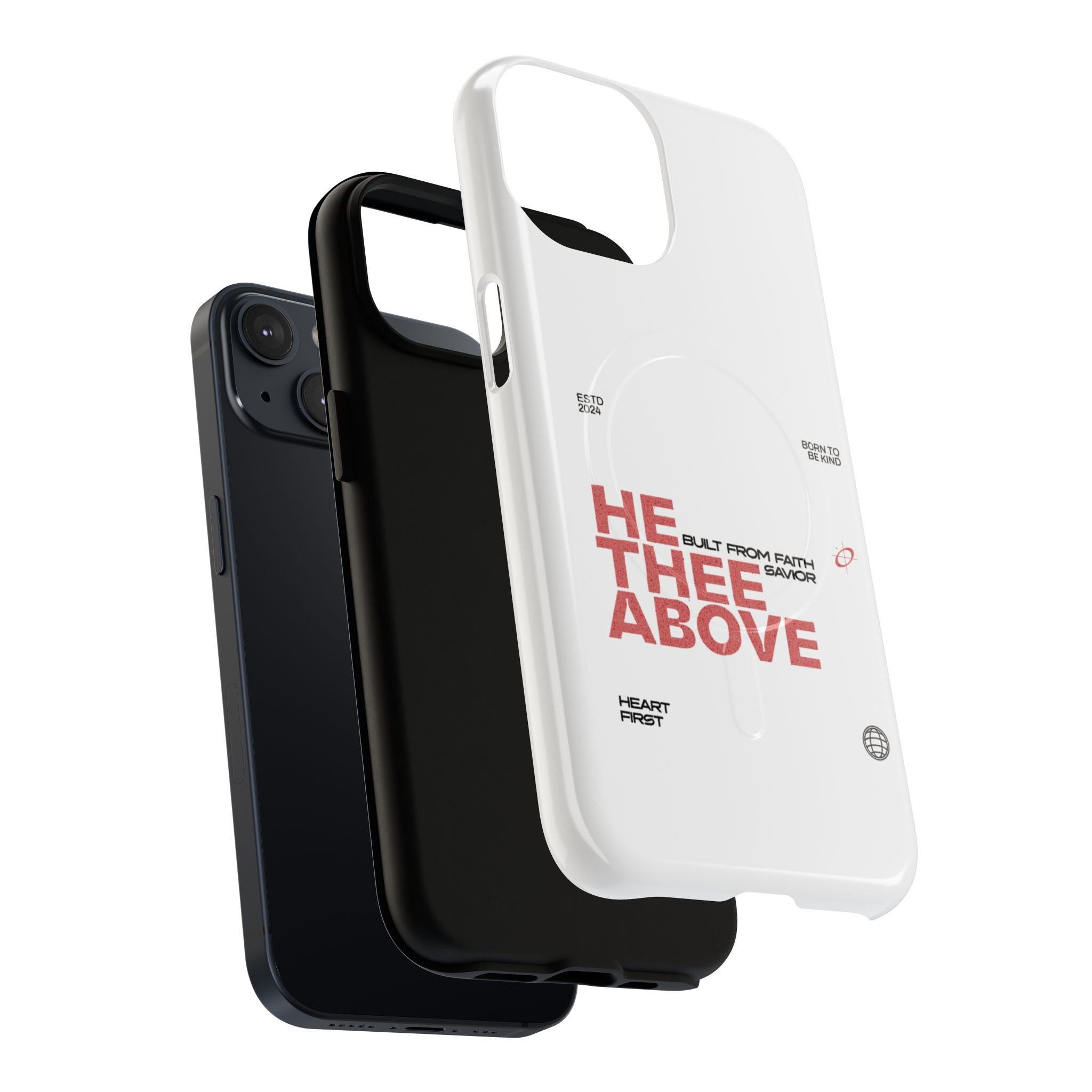 He Thee Above — Keep Your Eyes Up Phone Case