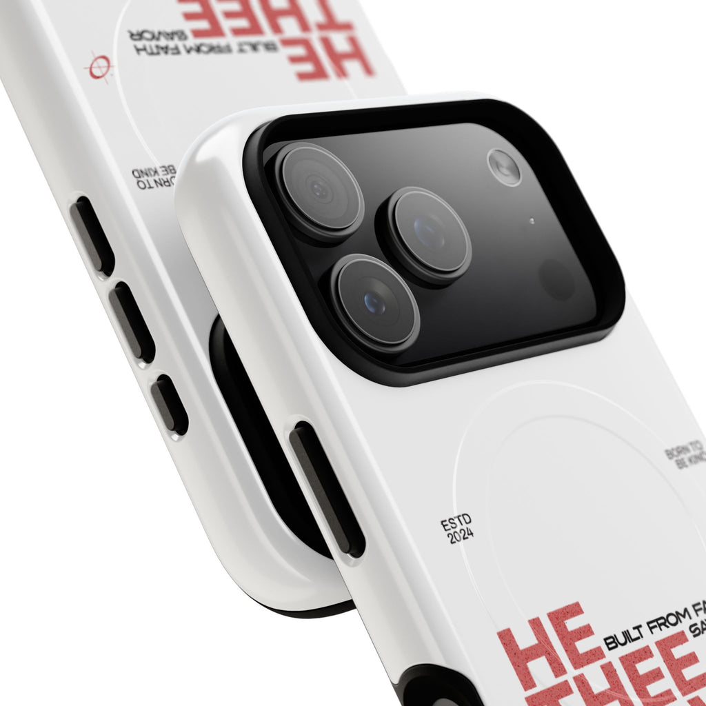 He Thee Above — Keep Your Eyes Up Phone Case