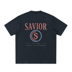 Heavyweight Vintage Washed Frayed T-Shirt