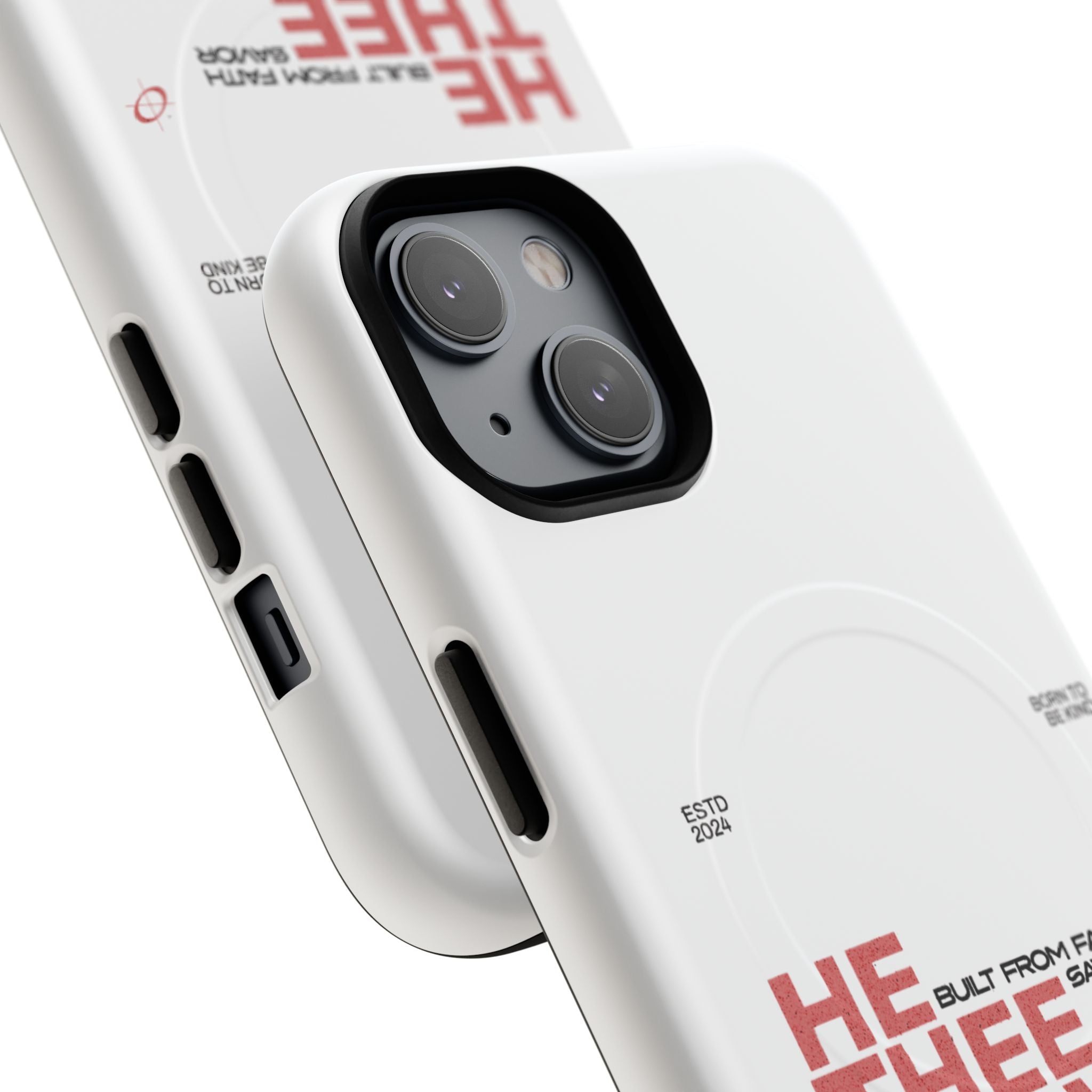 He Thee Above — Keep Your Eyes Up Phone Case