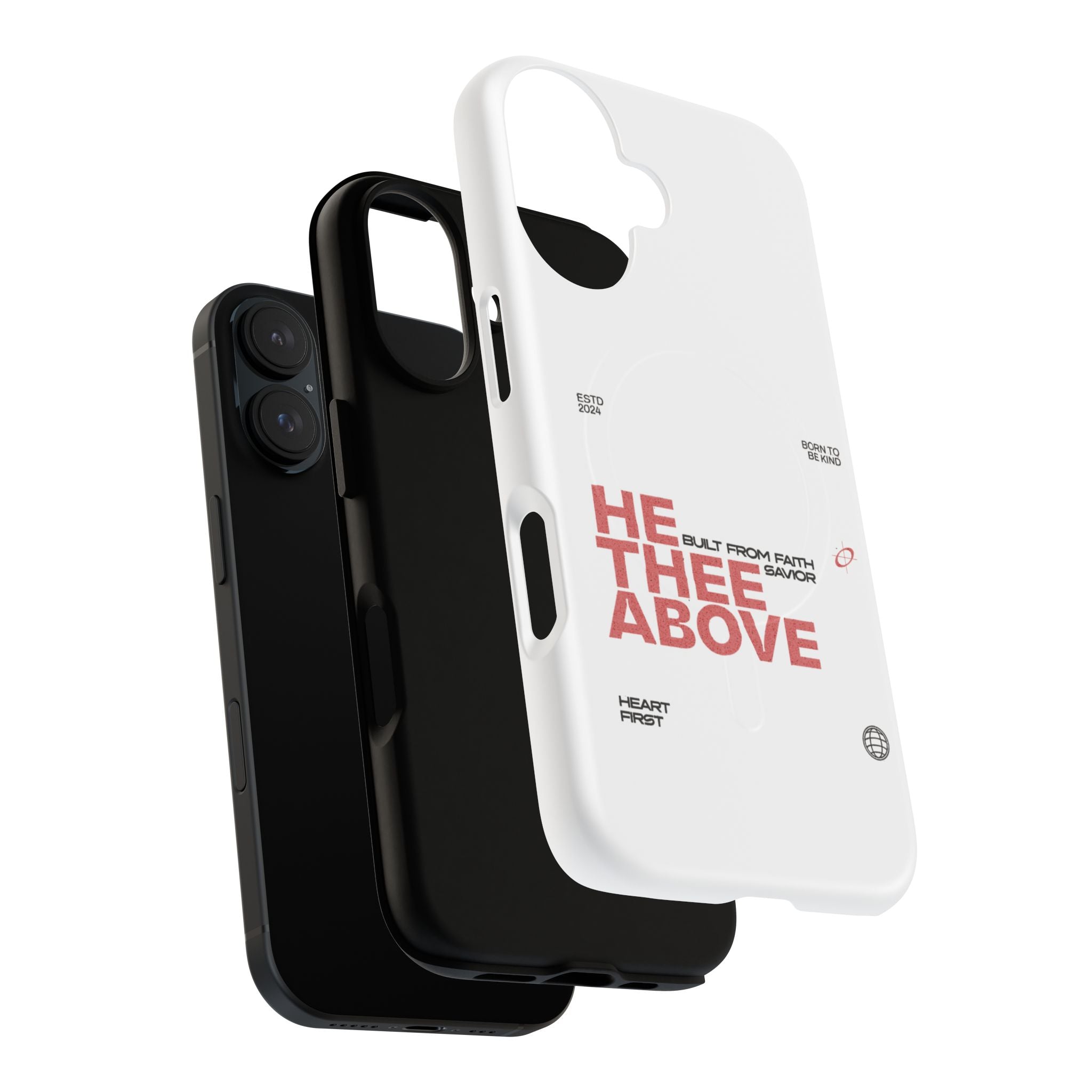 He Thee Above — Keep Your Eyes Up Phone Case
