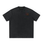 Heavyweight Vintage Washed Frayed T-Shirt