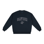 Oversized Drop Shoulder Crewneck Sweatshirt