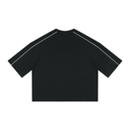 Unisex Heavyweight Boxy Piping T-Shirt