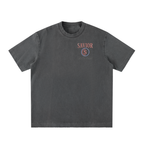 Heavyweight Vintage Washed Frayed T-Shirt