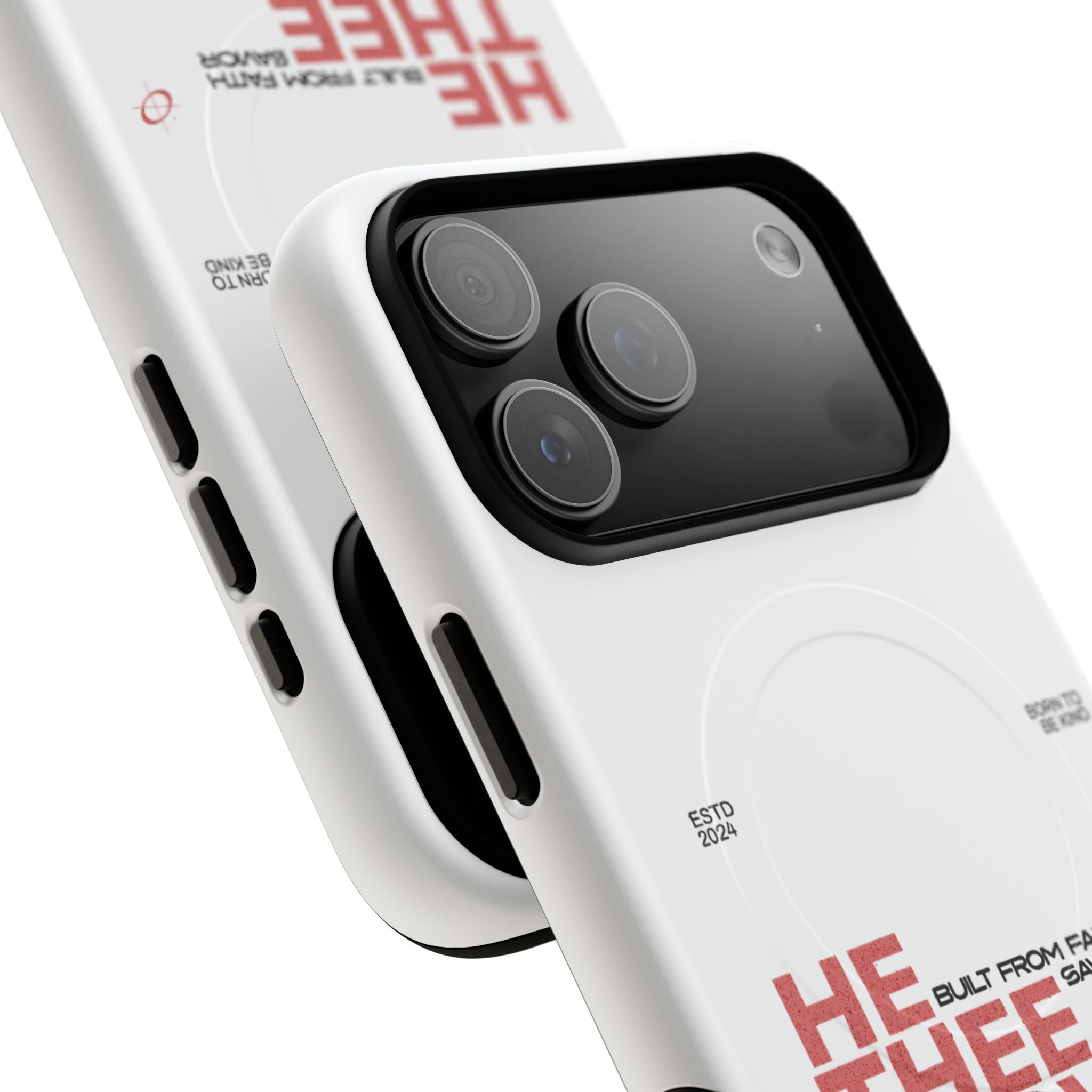 He Thee Above — Keep Your Eyes Up Phone Case
