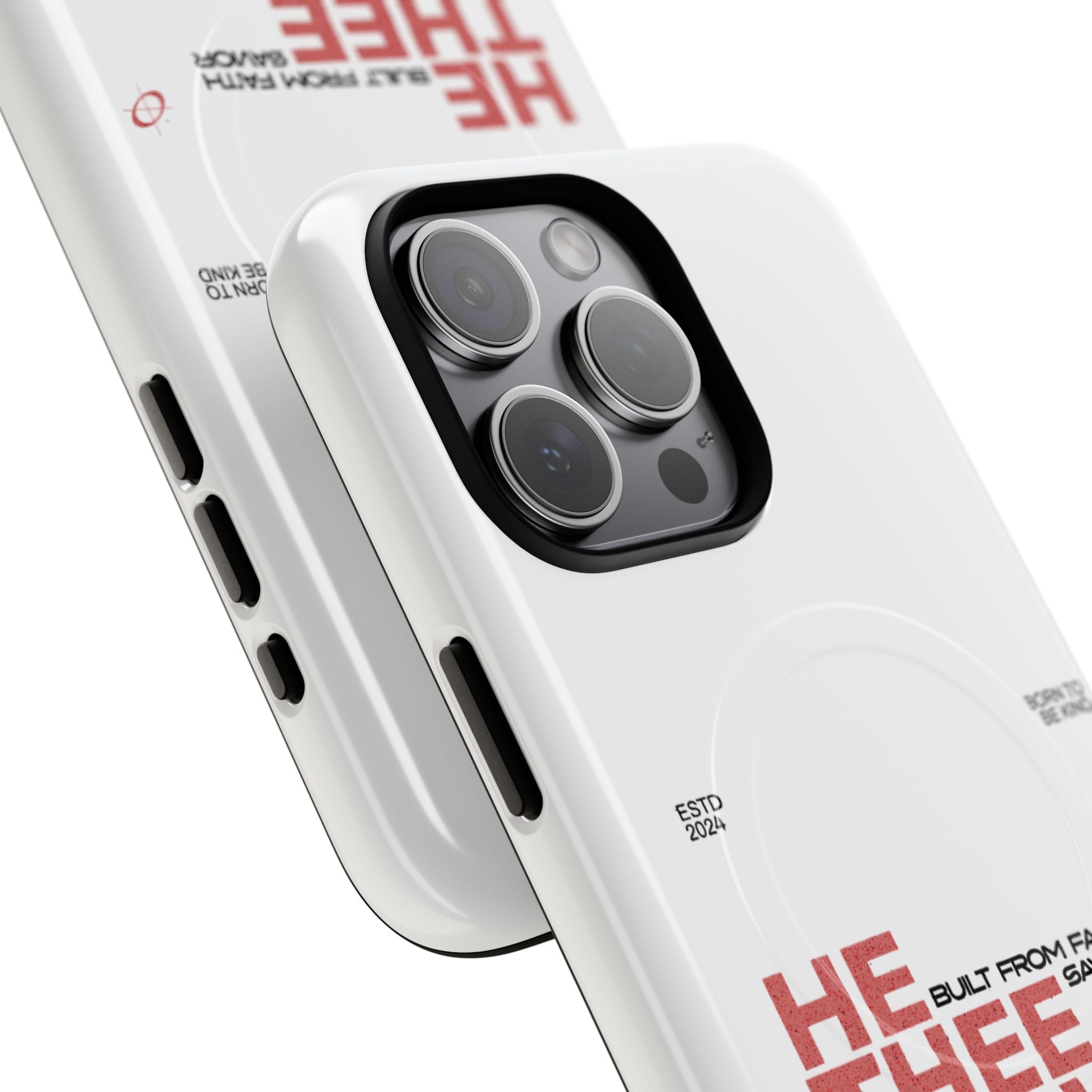 He Thee Above — Keep Your Eyes Up Phone Case