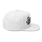 Snapback Hat - "Savior" Embroidered Script Cap (Built From Faith)
