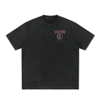 Heavyweight Vintage Washed Frayed T-Shirt