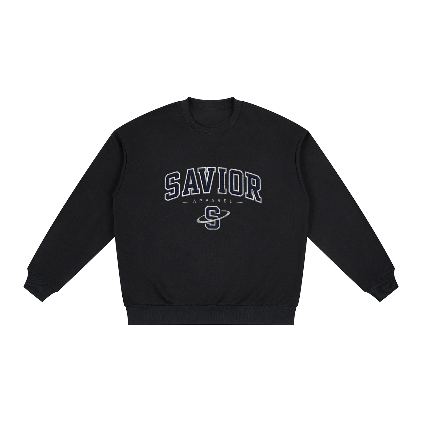 Oversized Drop Shoulder Crewneck Sweatshirt