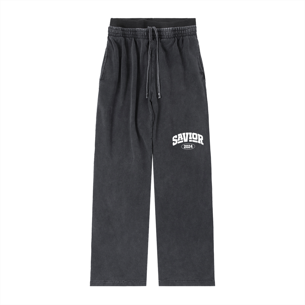 Vintage Washed Waist Pants