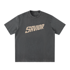 Heavyweight Vintage Washed Frayed T-Shirt