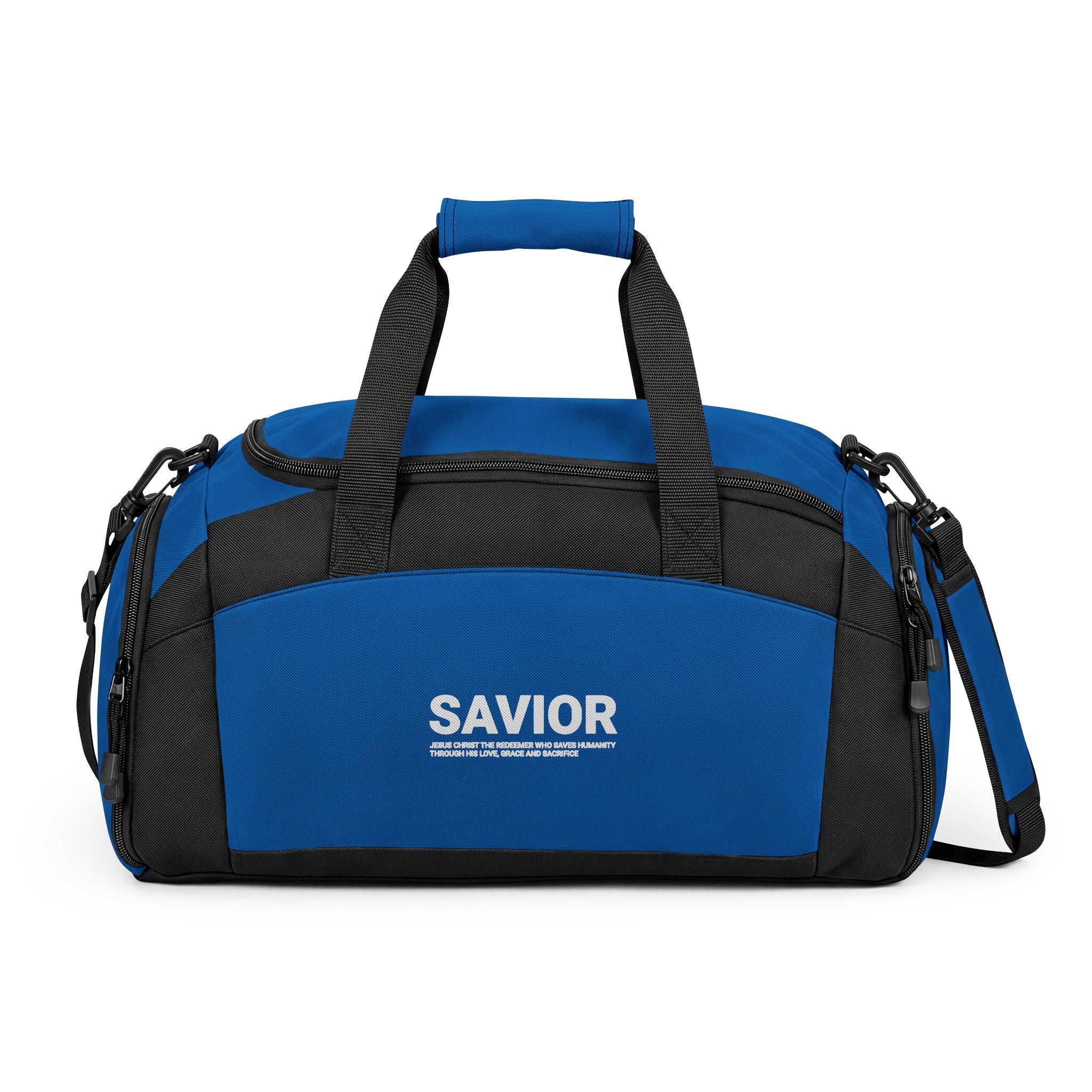 Savior Gym Bag — Durable Weekend & Workout Duffle with Shoulder Strap