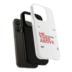He Thee Above — Keep Your Eyes Up Phone Case