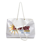 Savior Weekender Bag — "Built From Faith" Travel Tote (Est. 2024)