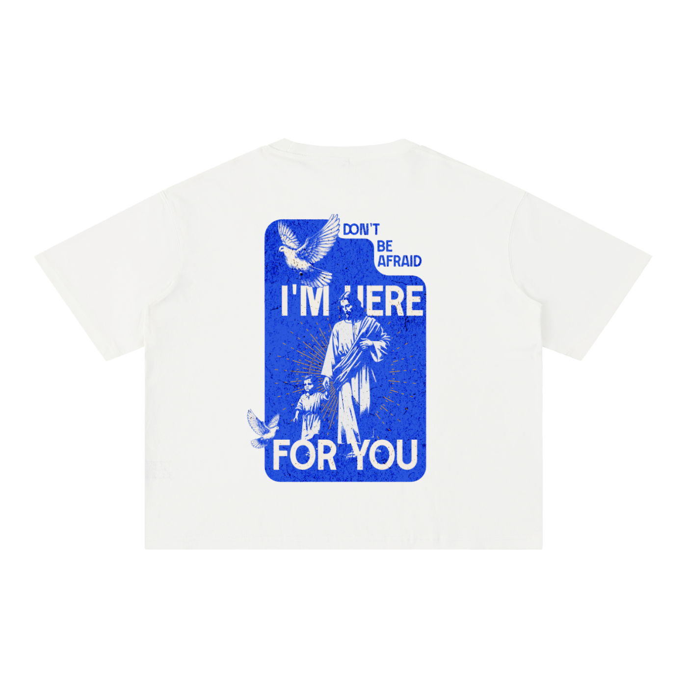 Mineral Wash Boxy Cotton T-Shirt