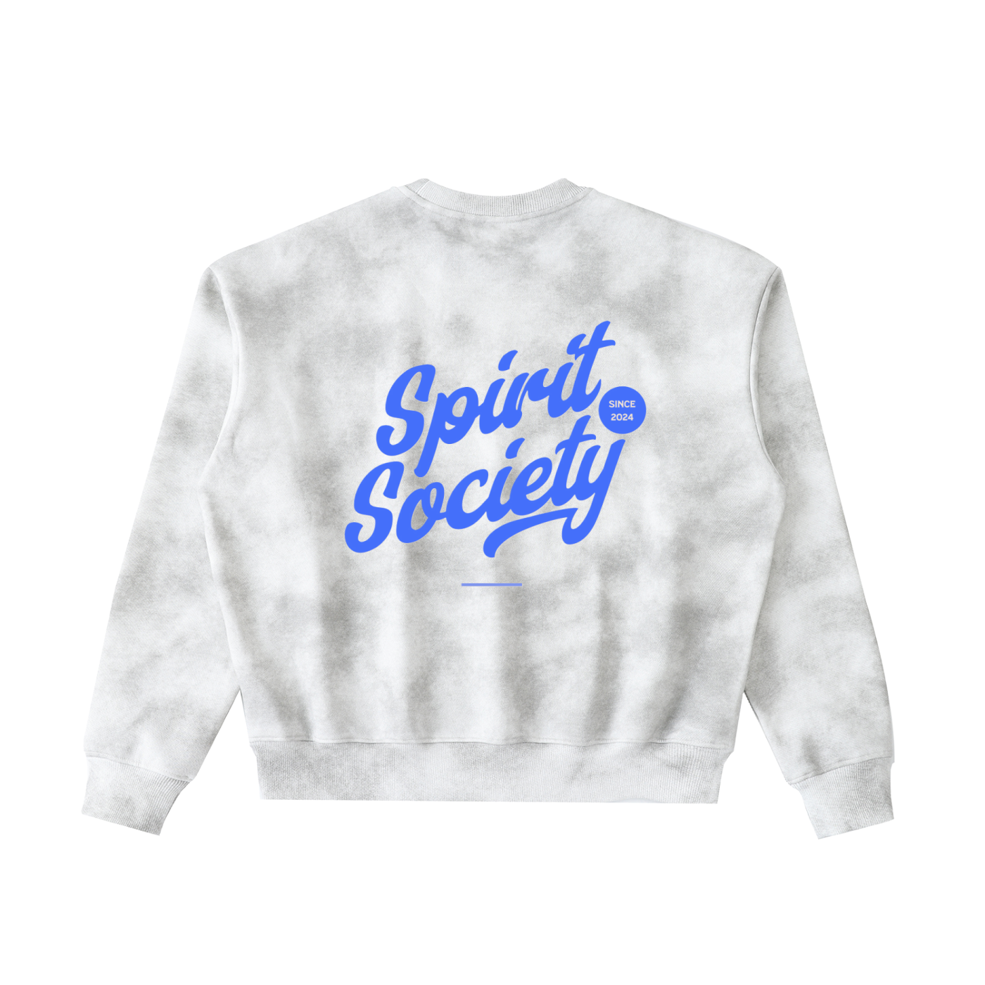 Dirty Washed Boxy Fleeced Sweatshirt