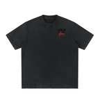 Heavyweight Vintage Washed Frayed T-Shirt